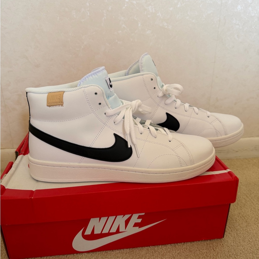 Nike Court Royale 2 Mid White Onyx Size 13